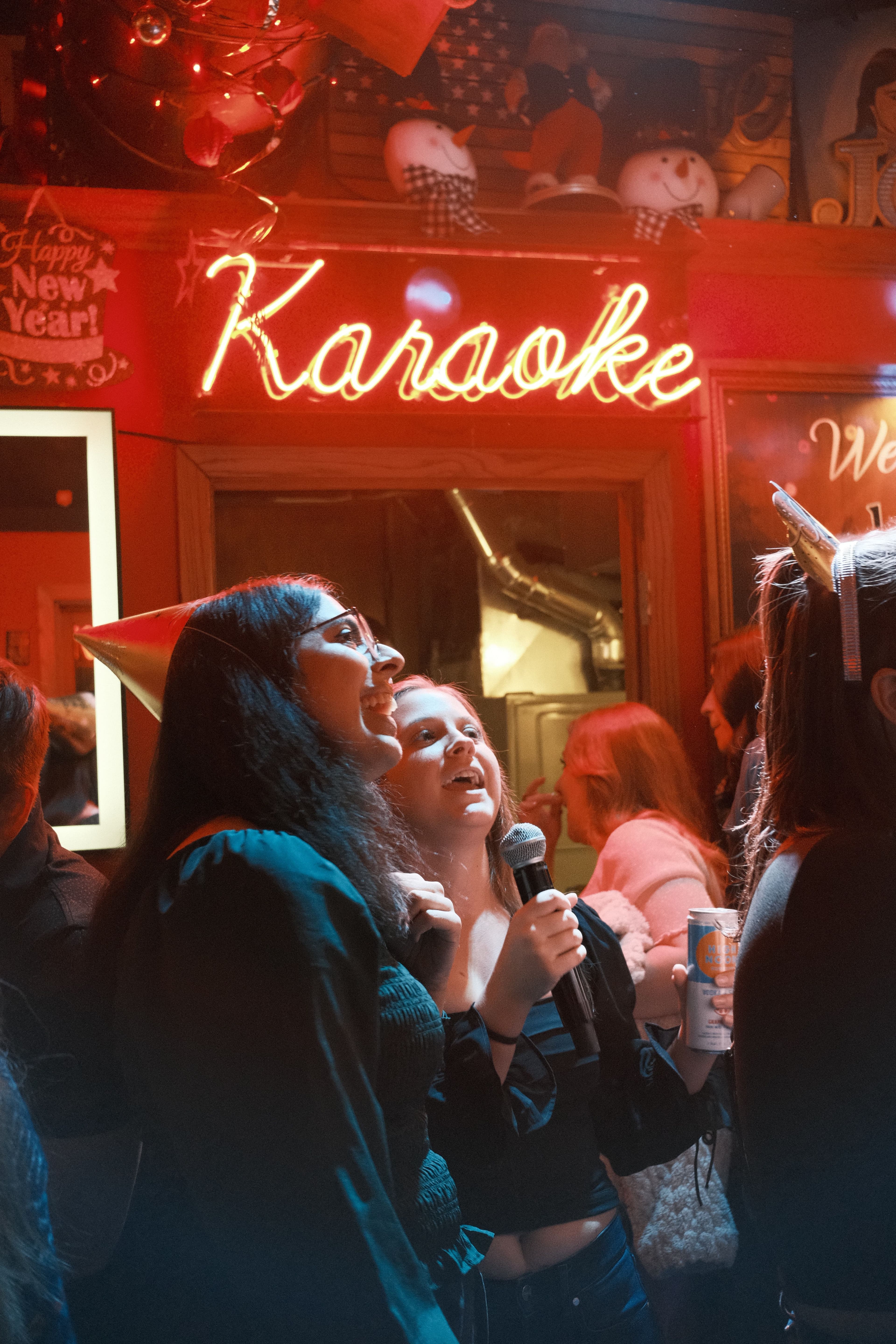 karaoke rooms in la built for a group