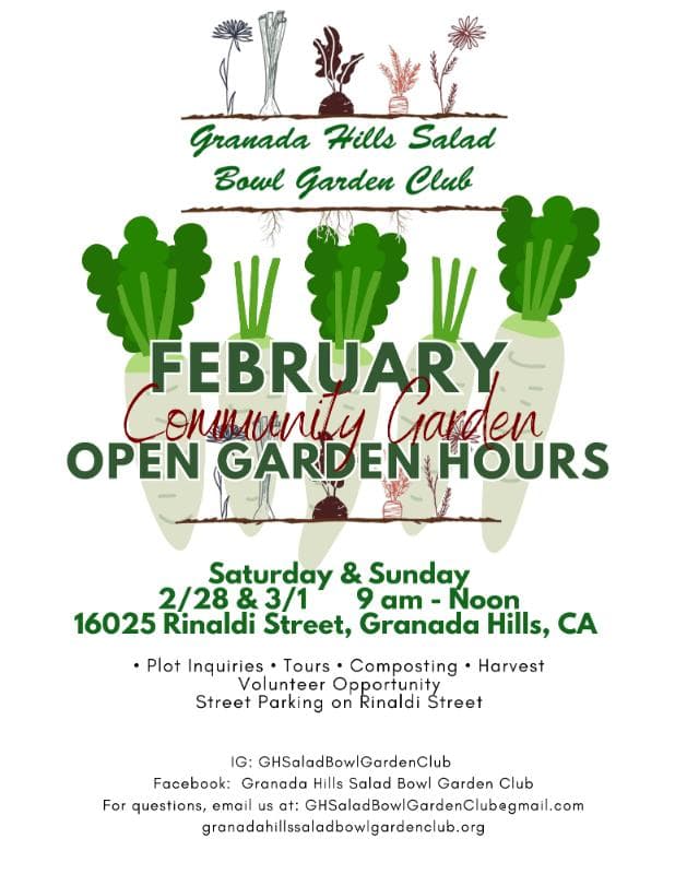 Community Days at The Granada Hills Community Garden