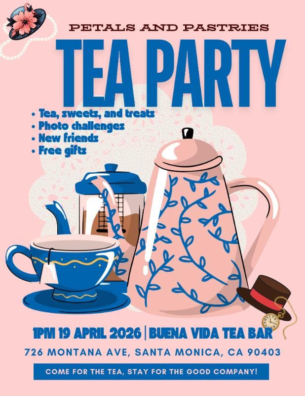 Petals and Pastries Tea Party