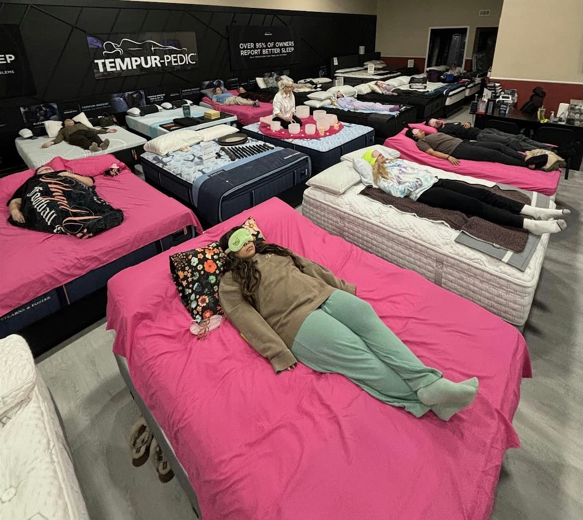 Sound Bath at Mattress Central in Atwater Village