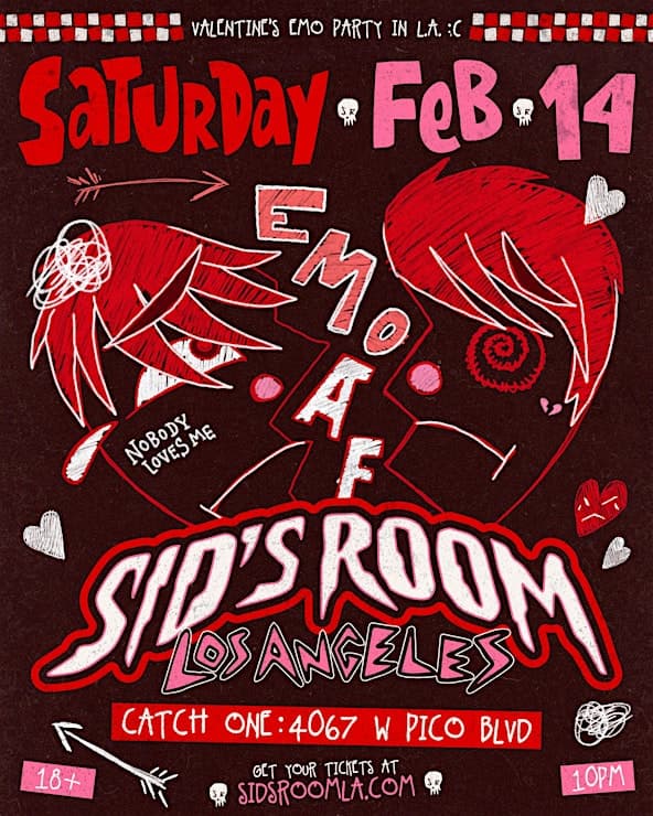 Sid's Room: Emo Night 🥲